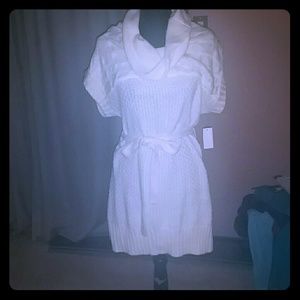 NWT Cream Sweater/Sweater Dress
